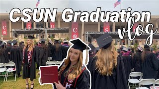 CSUN Graduation Ceremony vlog (2020 & 2021 delayed ceremony)