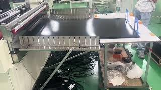 PC Film Roll to Sheet Converting Machine with Rotary Slitting Blades