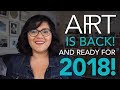 What happened to aftrART? (2017 Excuses + 2018 Resolutions)