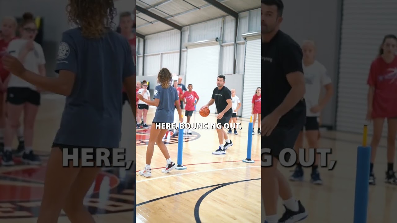 DRIBBLE HANDOFF ONE ON ONE DRILL!!!!