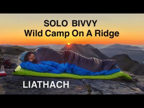SOLO BIVVY WILD CAMP on Liathach | Torridon, Scotland | Hiking UK