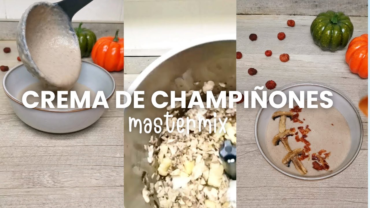 ¡Crema de champiñones fácil y cremosa! 🍄 Receta rápida y deliciosa