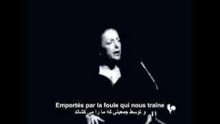 Edith Piaf   La Foule  Lolympia 1961