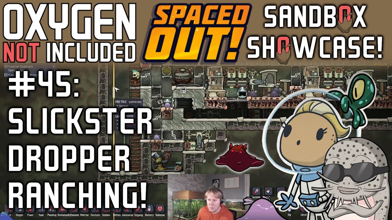 How To Ranch Slicksters With Automation In ONI: Spaced Out! Sandbox Showcase #45