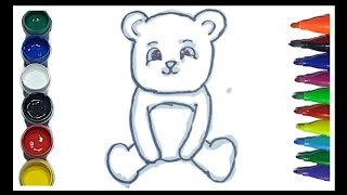 Bollalar uchun ayiq chizish draw a picture of a bear for the kids çocuklar için bir ayı resmi çizin