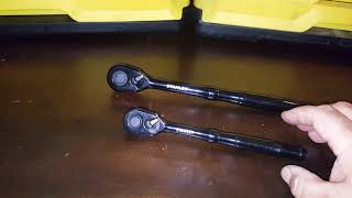 UPDATE Review of Stanley STMT81207 and STMT81208 120 tooth Ratchets