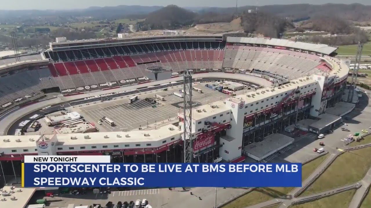 SportsCenter to be live at BMS before MLB Speedway Classic - YouTube