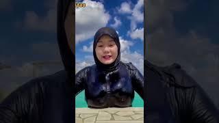 Jilbab Tiktok Gunung Kenyal Bergetar Menonjol Sekali