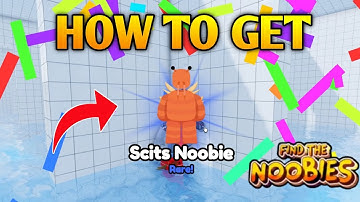 How To Get Scits Noobie In Find The Noobies Roblox | 🎄UPDATE!