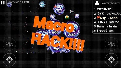 How to hack macro in Agar.io NO ROOT/ANDROID