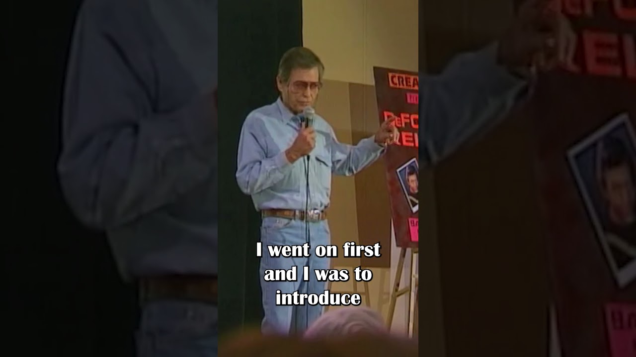 Deforest Kelley steals the cookie back from William Shatner and cracks up Spock 