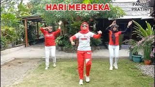Hari Merdeka 17 Agustus 1945/Senam Kreasi/By Pandri Pratiwi Sanggar Senam RnR