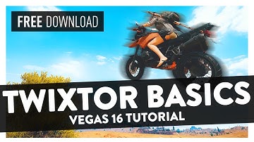 How to Get Smooth Slow-Mo with Twixtor (24/30 fps Clips) -  Vegas Pro 16 Tutorial