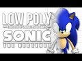 Sonic The Hedgehog - Low Poly (Evolution of Characters in Games) - Episode 2