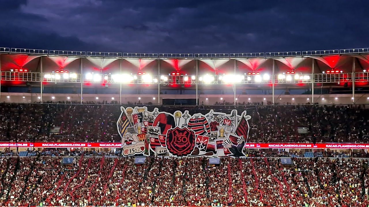 Flamengo 3 x 2 Santos no Maracanã 
