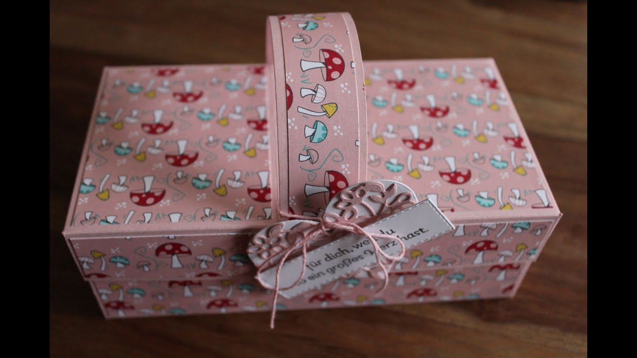 Picknickkorb mit Stampin UP! Produkten