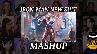 IRON-MAN NEW SUIT | Avengers: Infinity War - REACTION MASHUP - Byte