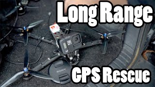 Finally trying out GPS Rescue mode in Betaflight for LONG RANGE FPV
