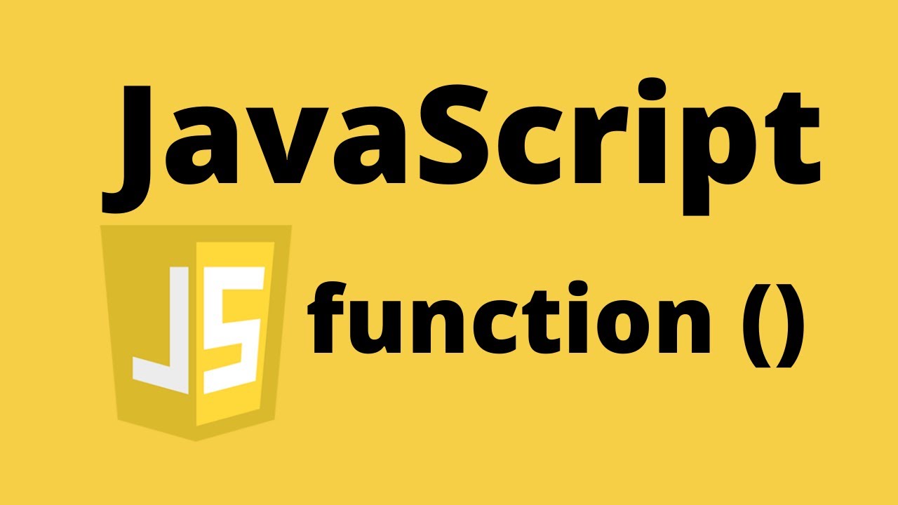 JavaScript Functions - YouTube