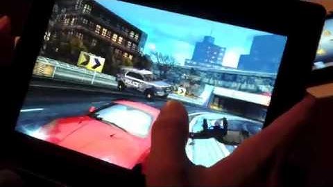 Need for Speed  Most Wanted   iOS   iPod   iPhone   iPad   Gameplay   Gamescom 2012 360p
