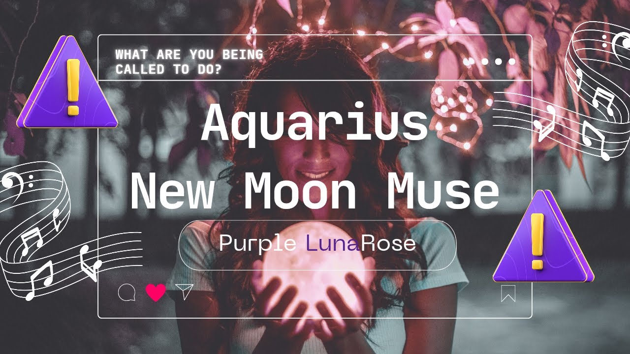 Music & Tarot Aquarius New Moon Free & Paid Mini