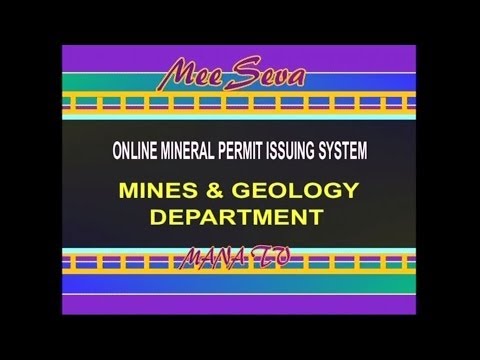 140220_Online Mineral Permit Issuing System