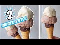 El HELADO casero más CREMOSO de 2 INGREDIENTES - Receta fácil