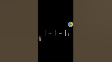 Move only 1 stick to make equation correct | Matchstick Puzzle 1+1=6