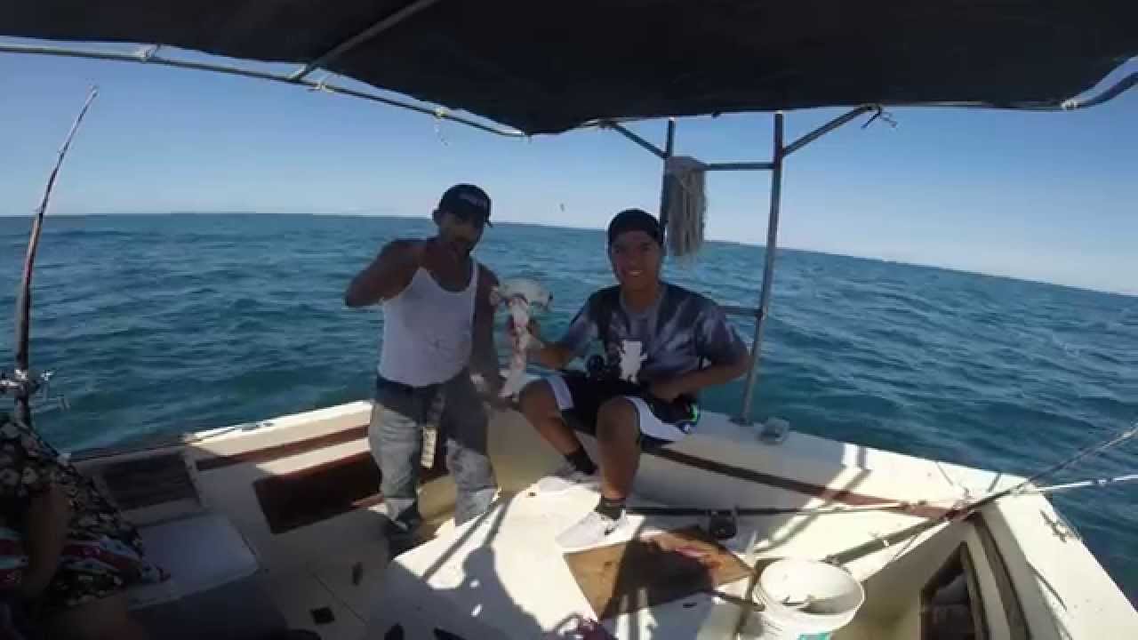 Pescando en Puerto Peñasco P2 (Fishing in Rocky Point P2) YouTube
