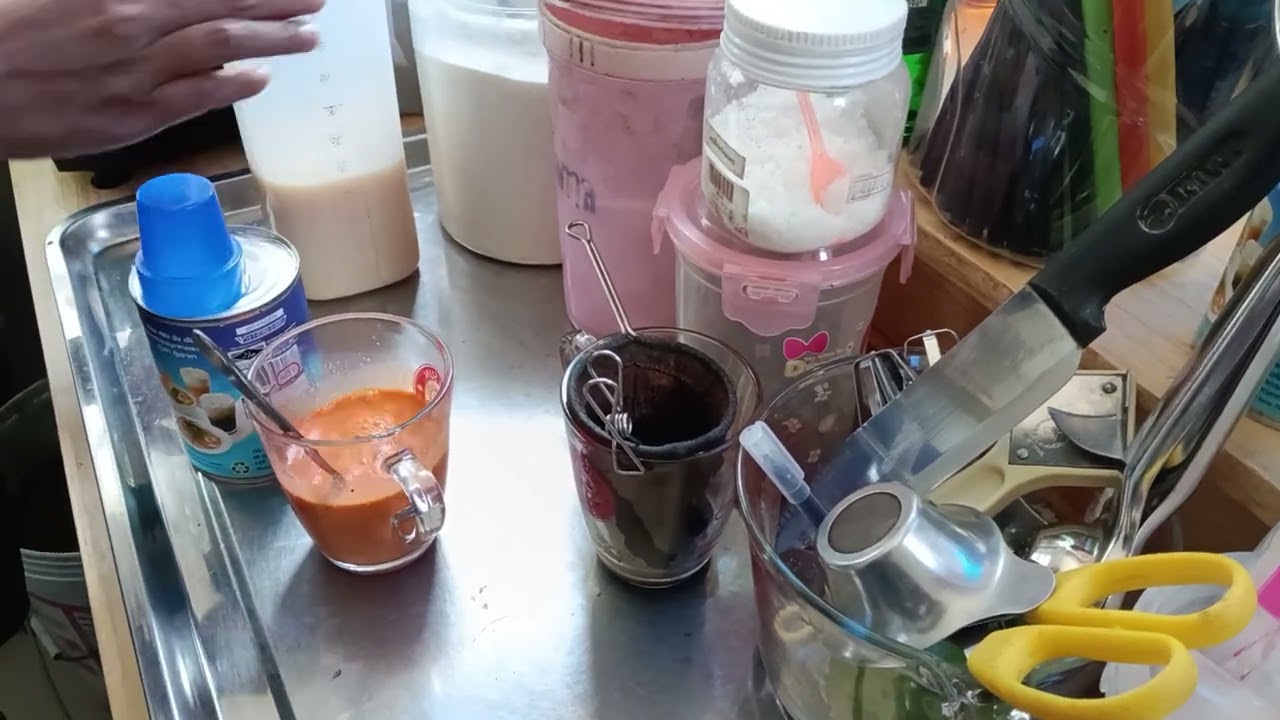 สูตรชงชาไทย สูตรนี้ทำขายได้เลย แก้ว 22 ออนซ์ @เรียนรู้ไปเรื่อย-ฮ1ค 