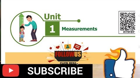 70 days free class | 6th Term 1 | Science unit 1 | Measurement