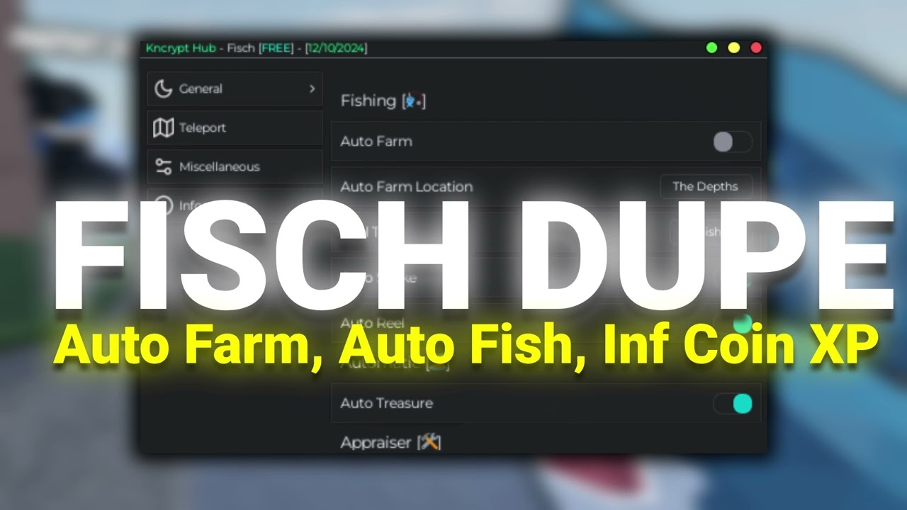 Fisch Dupe Script - [Money Hack] Fisch Script: Money Giver/Dupe, Auto Fish! *No Key*