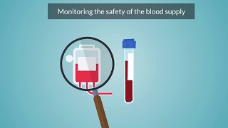 Monitoring the safety of the blood supply