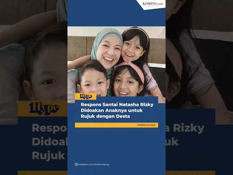 Respons Santai Natasha Rizky Didoakan Anaknya untuk Rujuk dengan Desta #shorts #desta