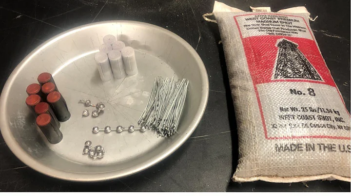 AEA Zeus 72cal , what's in our Texoma Precision Pellet 550gr Shot-shells VID44