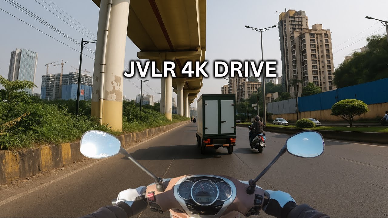 JVLR Drive | Powai | IIT Bombay | Mumbai Explores | 2025 | 4K