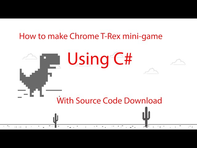 Como substituir o T-Rex do jogo do Chrome por outros personagens - CCM