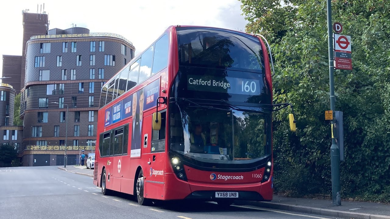 FRV. Stagecoach London Route 160. Sidcup Station Catford Bridge