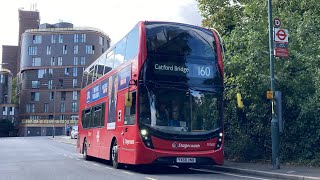 FRV. Stagecoach London Route 160. Sidcup Station - Catford Bridge. Enviro400 MMC 11060 (YX68 UNB)