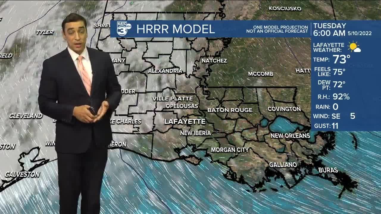 BRADLEYS 10PM WEATHER FORECAST 5-8-22 PART 2 - YouTube