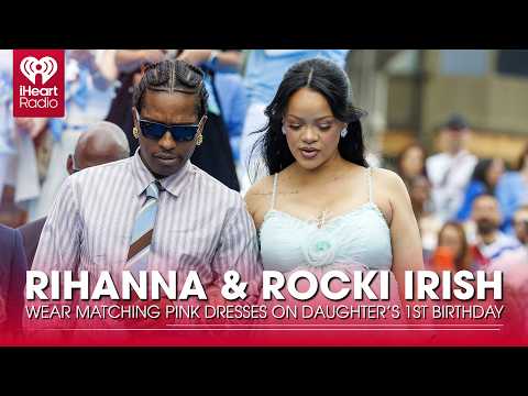 Rihanna & Rocki Irish Wear Matching Pink Dresses On Daughter's 1st Birthday | Fast Facts