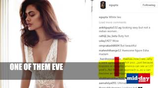 Bollywood Diva Esha Gupta sizzles again, this time in *white lingerie* screenshot 5