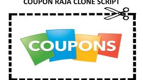 COUPON RAJA CLONE SCRIPT | WEBSITE SCRIPTS