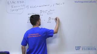MAC2312 Problem 11