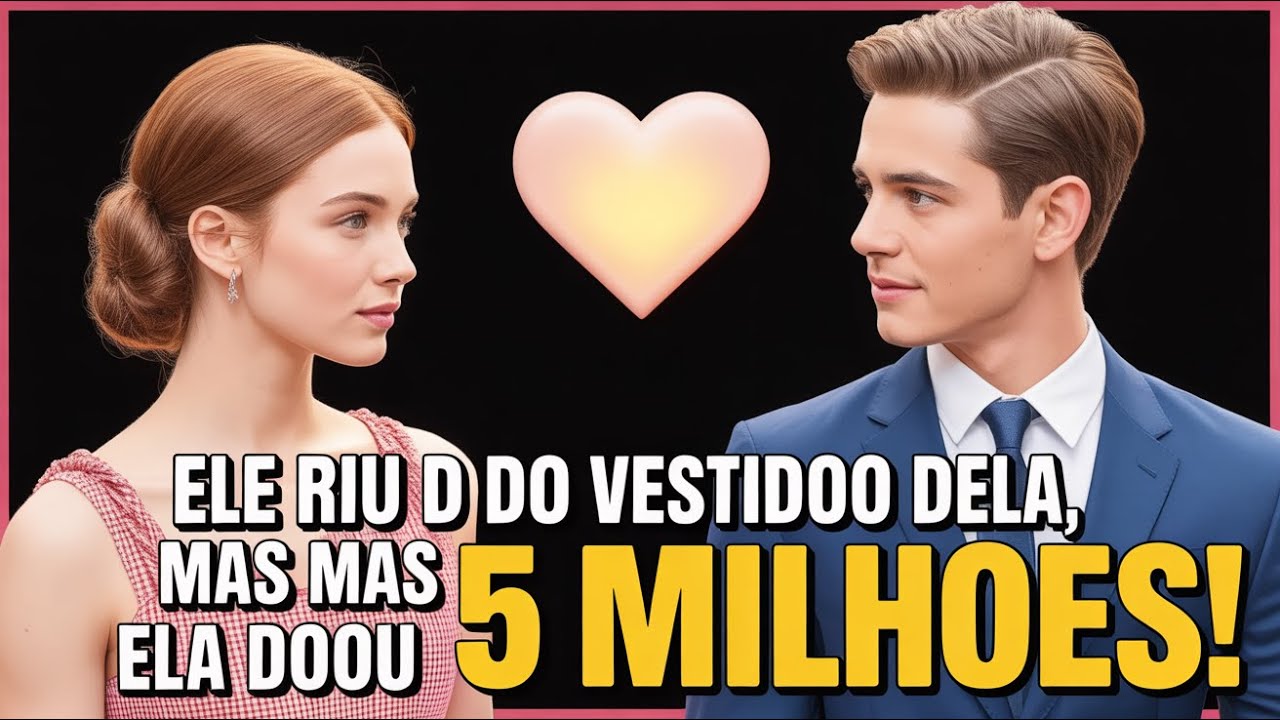 NO BAILE DE CARIDADE, O MILIONÁRIO ZOMBOU DO VESTIDO DELA—SEM SABER QUE ELA DOOU R$5 MILHÕES