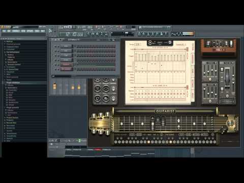 VST virtual gitar  Sugar bytes gitarist test, example #4  ( FL Studio )