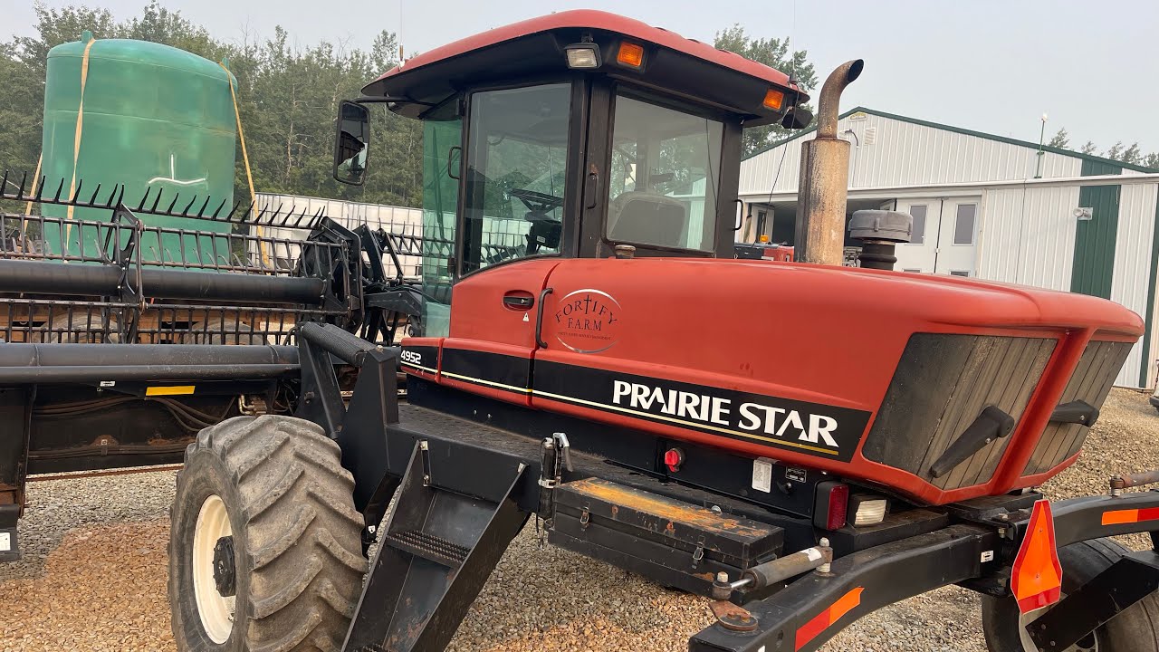 Prairie Star 4952 swather won’t move YouTube