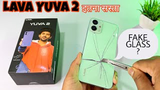 Lava Yuva 2 Unboxing & Review || Scratch Test || Camera || Under 7000 6GB RAM 64GB Storage || 90Hz