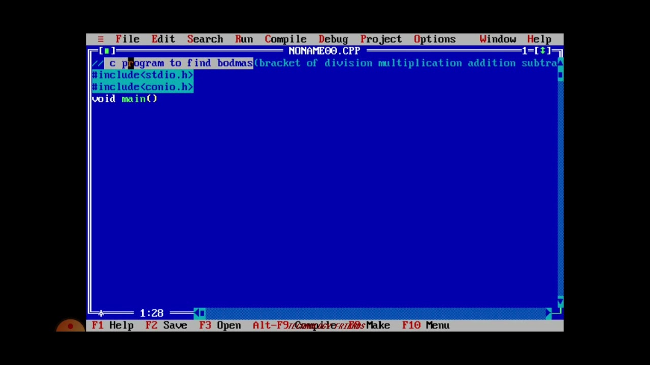 Calculate Bodmas Expression in C Program - YouTube