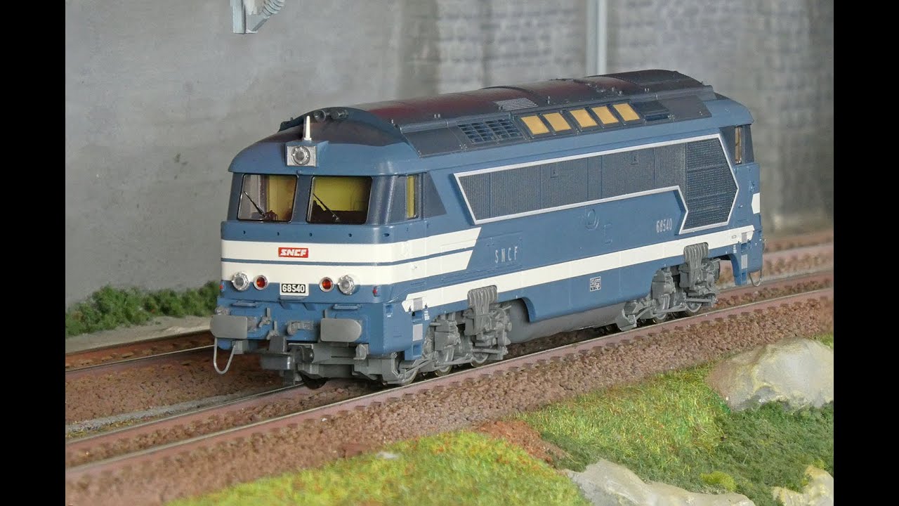 Roco 7300072 / 7310072 Locomotive diesel 68540, SNCF, livrée bleue